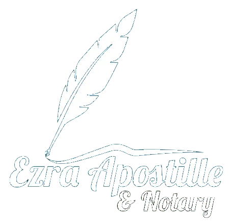 Ezra Apostille & Notary Logo